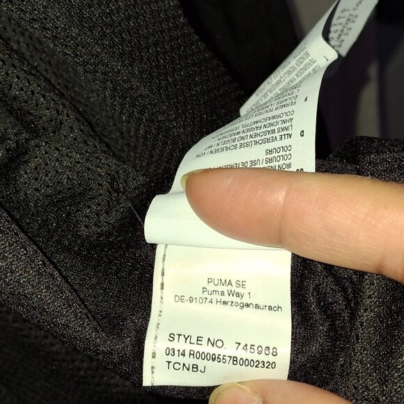 PUMA Newcastle United Presentation Jacket 2014/15 Season Sz 3XL Black - Picture 10 of 14